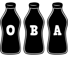 Oba bottle logo