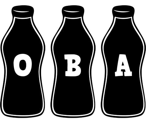 Oba bottle logo