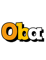 Oba cartoon logo