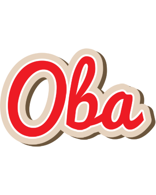 Oba chocolate logo