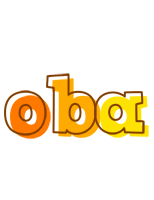 Oba desert logo