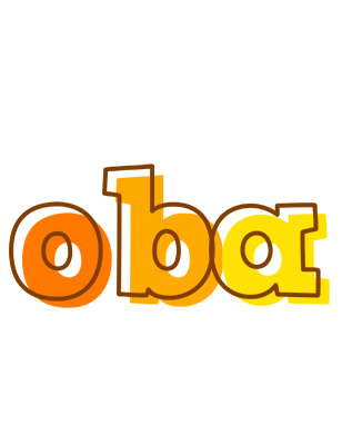 Oba desert logo