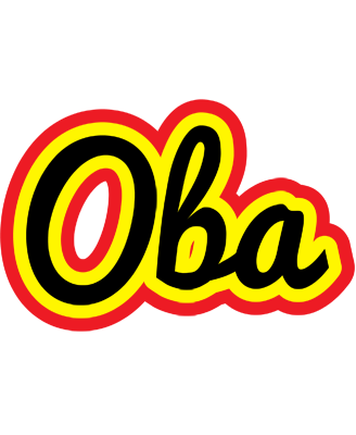 Oba flaming logo