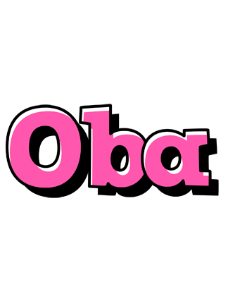 Oba girlish logo