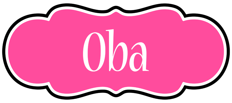 Oba invitation logo