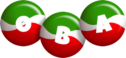 Oba italy logo