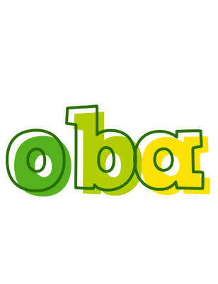 Oba juice logo