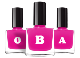 Oba nails logo