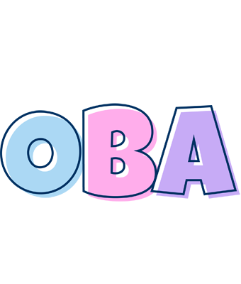 Oba pastel logo