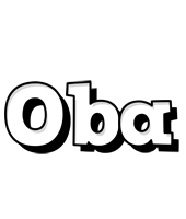 Oba snowing logo