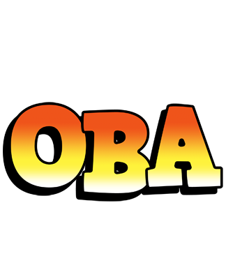 Oba sunset logo