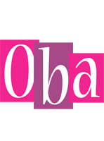 Oba whine logo