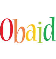 Obaid birthday logo