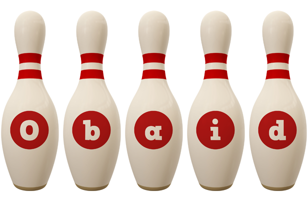 Obaid bowling-pin logo