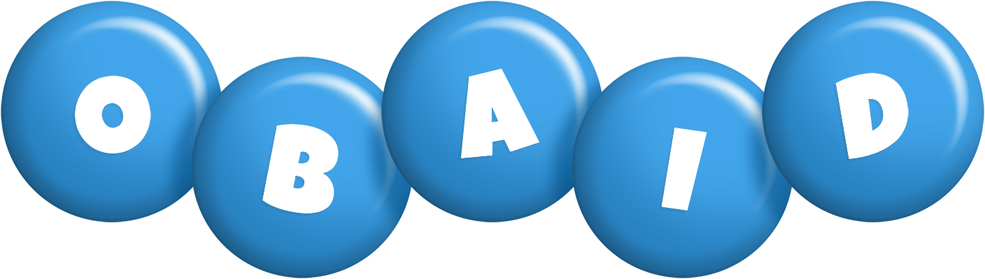 Obaid candy-blue logo