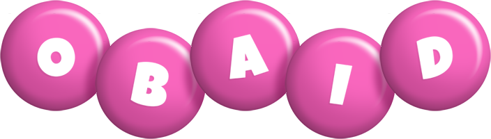 Obaid candy-pink logo