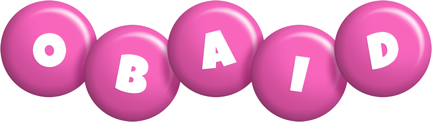 Obaid candy-pink logo