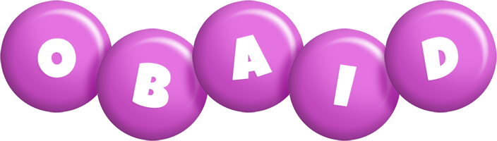 Obaid candy-purple logo