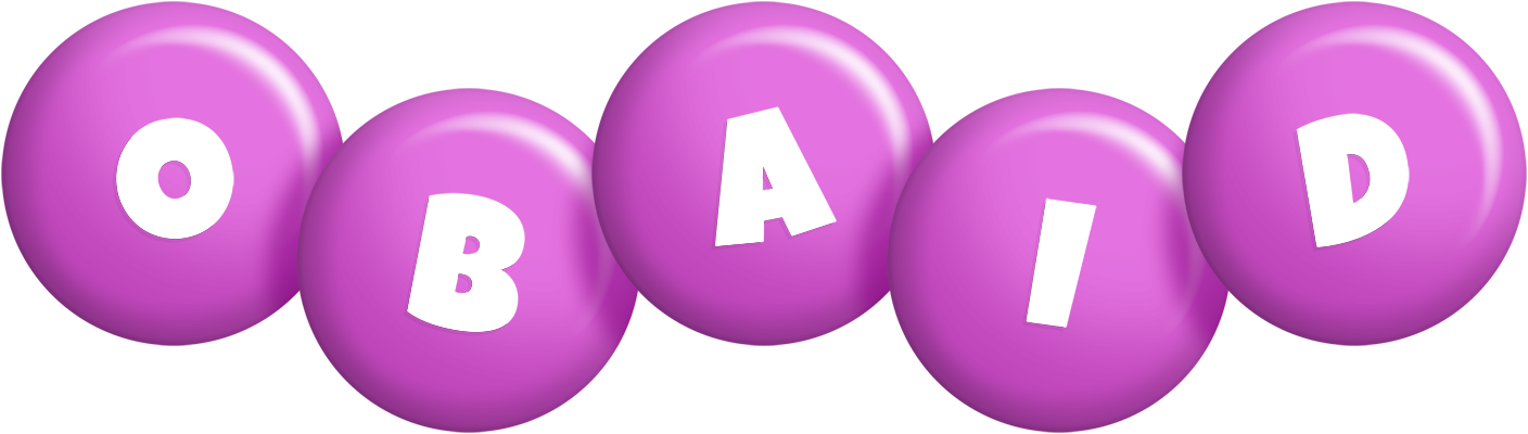Obaid candy-purple logo