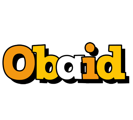 Obaid cartoon logo