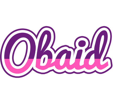 Obaid cheerful logo
