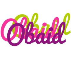 Obaid flowers logo