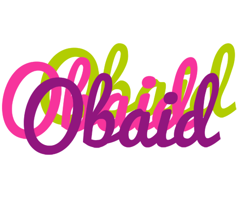 Obaid flowers logo