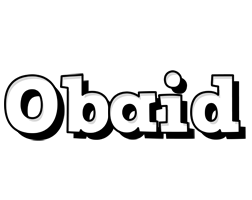 Obaid snowing logo