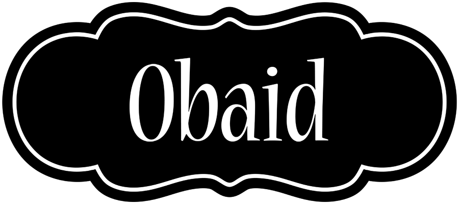 Obaid welcome logo