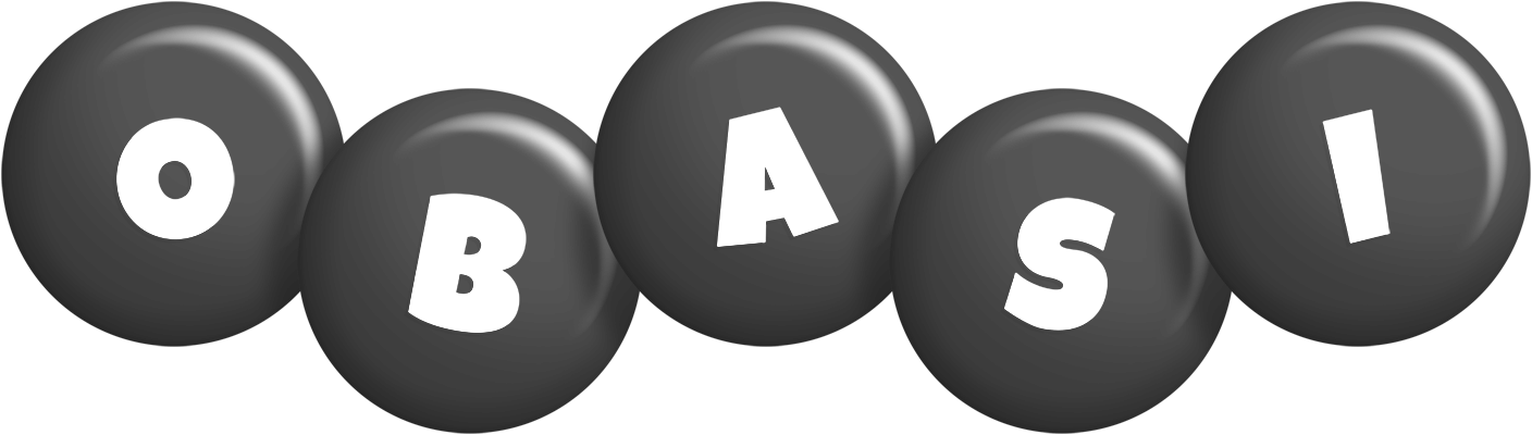 Obasi candy-black logo