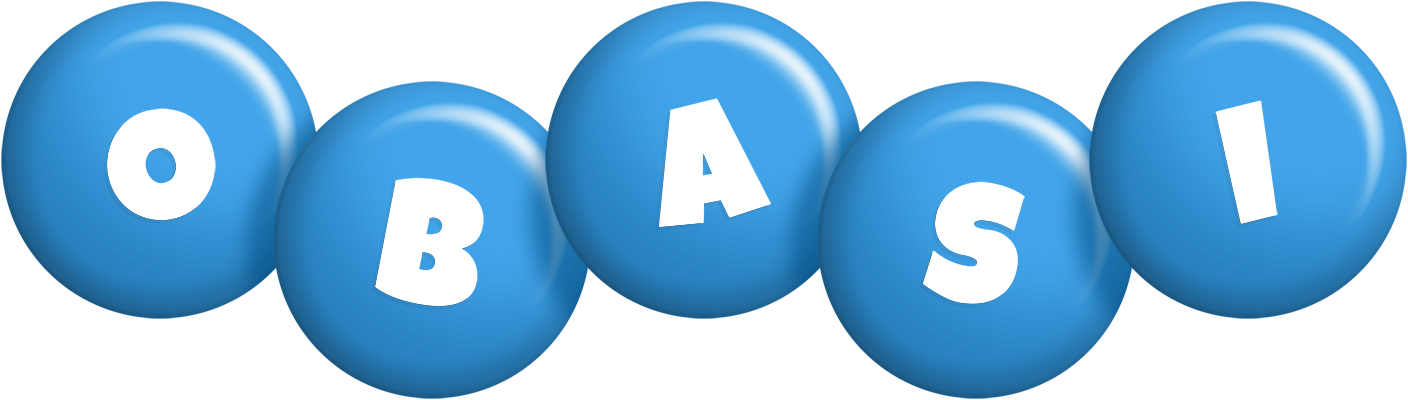 Obasi candy-blue logo
