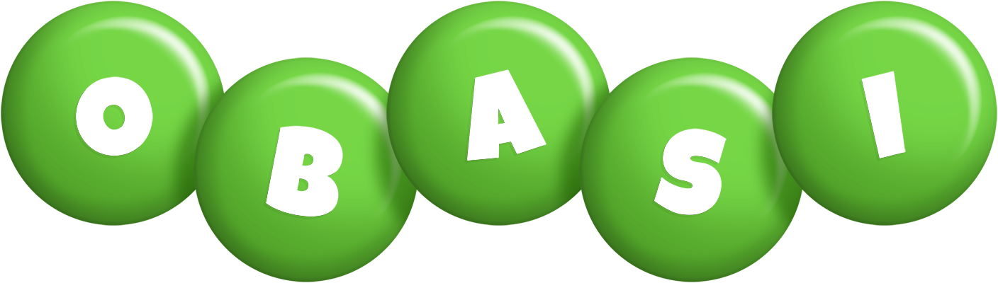 Obasi candy-green logo