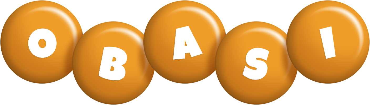 Obasi candy-orange logo