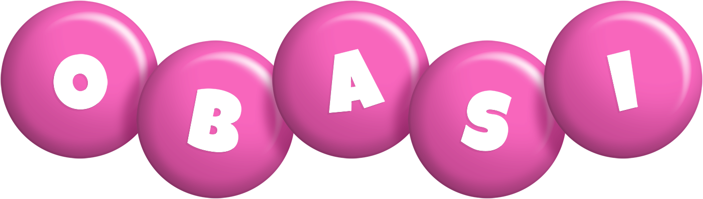 Obasi candy-pink logo