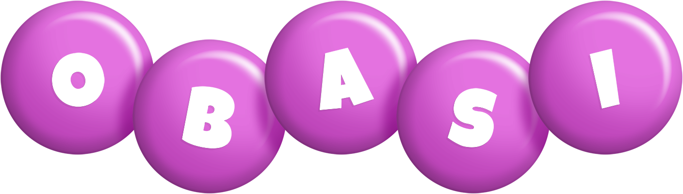Obasi candy-purple logo