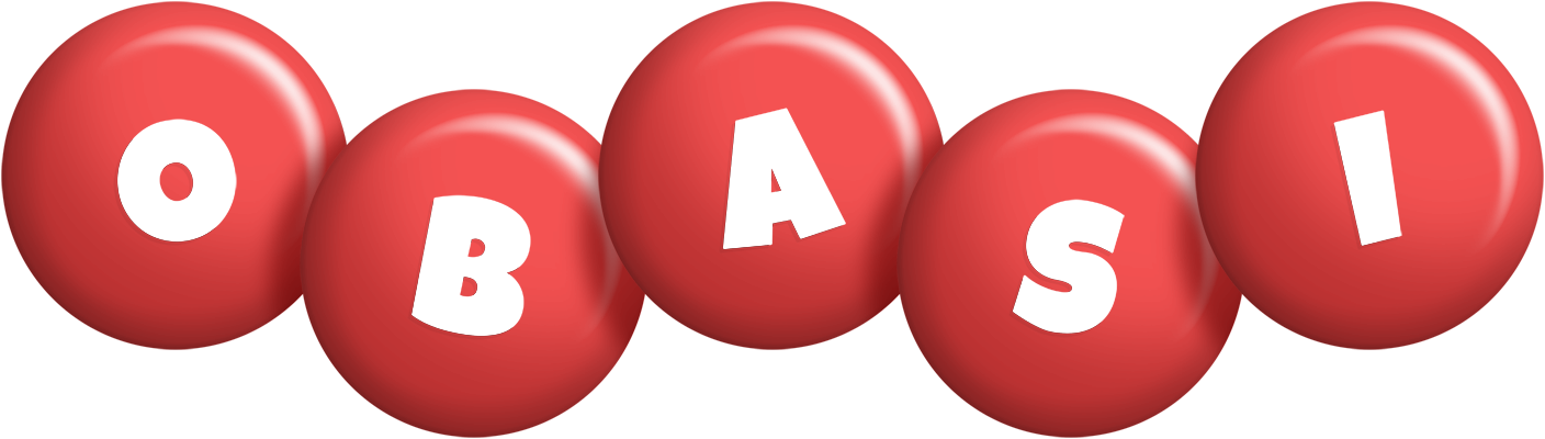 Obasi candy-red logo