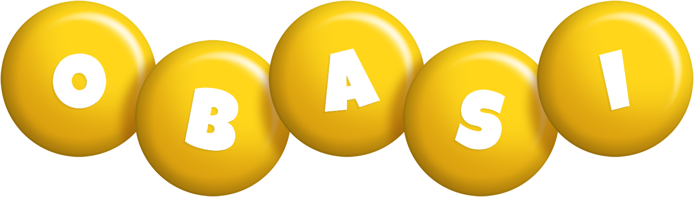 Obasi candy-yellow logo