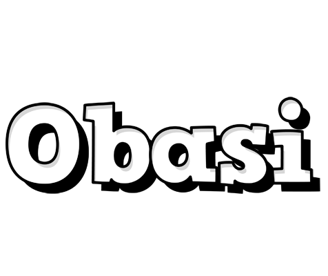 Obasi snowing logo
