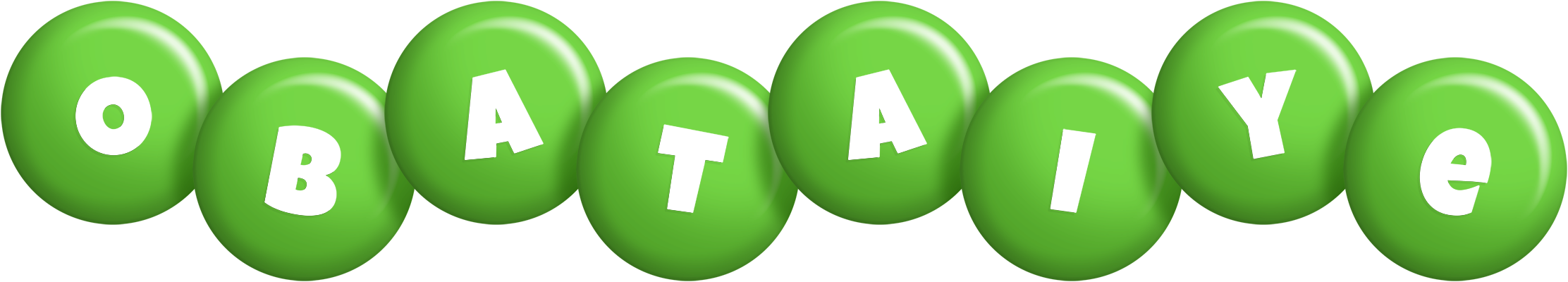 Obataiye candy-green logo