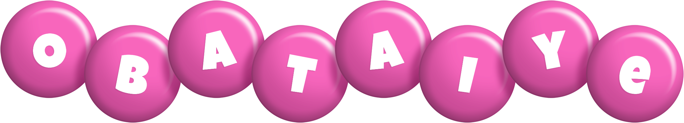 Obataiye candy-pink logo