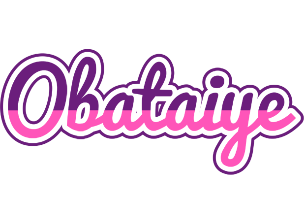 Obataiye cheerful logo