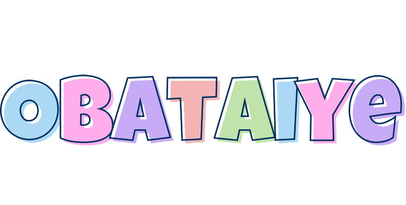 Obataiye pastel logo