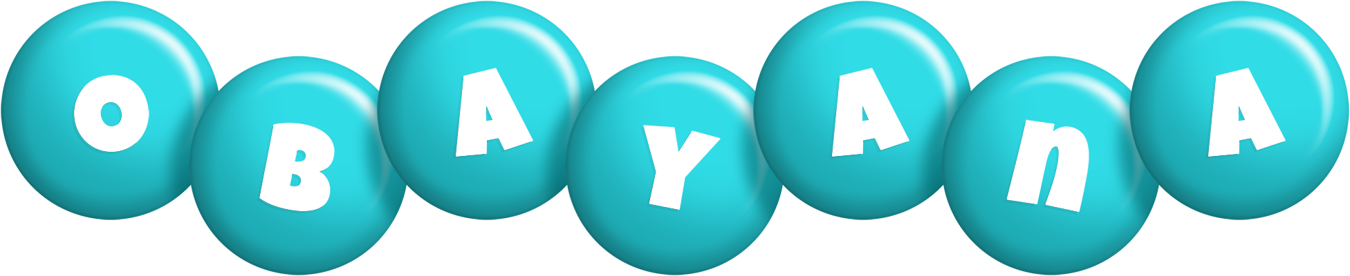 Obayana candy-azur logo