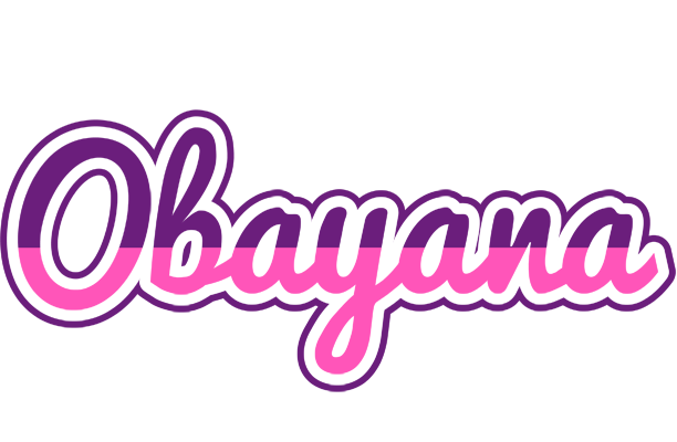 Obayana cheerful logo