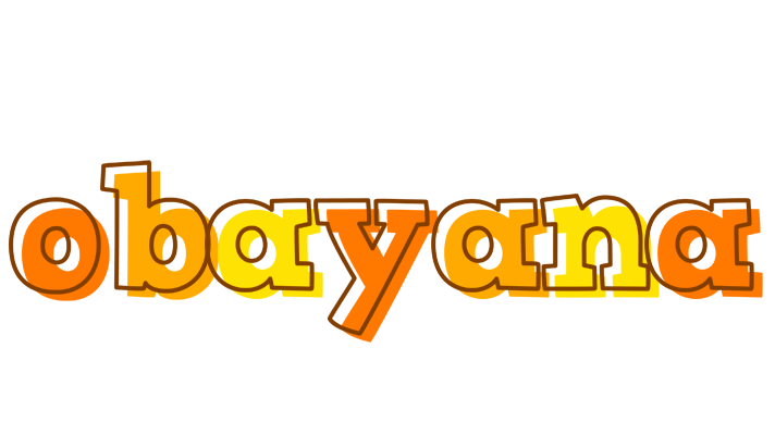 Obayana desert logo