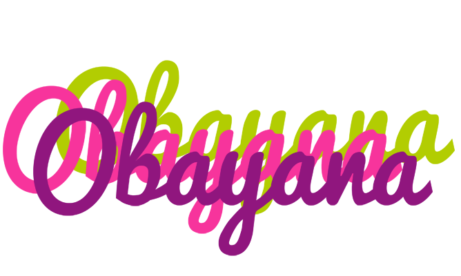 Obayana flowers logo