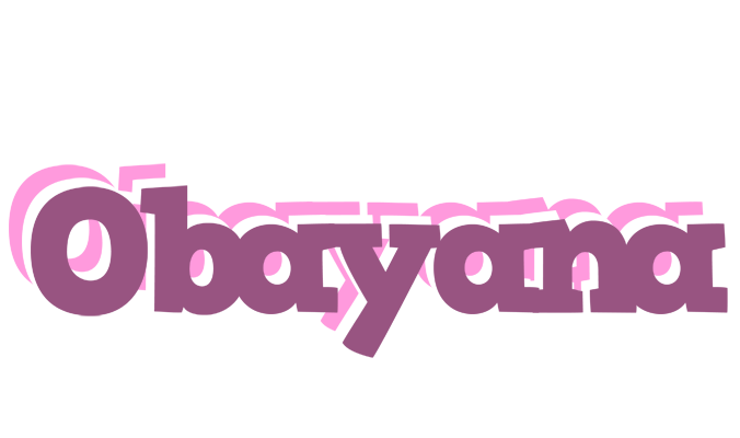 Obayana relaxing logo