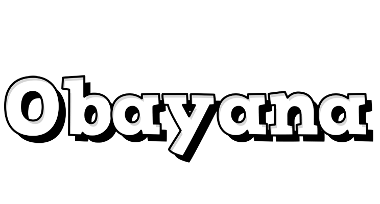 Obayana snowing logo
