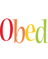 Obed birthday logo