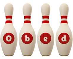 Obed bowling-pin logo